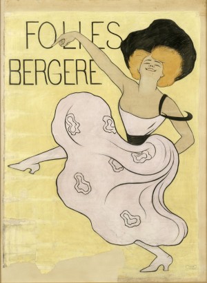 Folies Bergere 1900 Poster